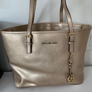 Michael Kors Sparkling Gold Bag